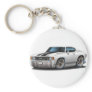 1971-72 Chevelle White-Black Car Key Chains