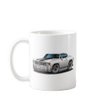 1971-72 Chevelle White-Black Car Mug