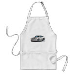 1971-72 Chevelle White-Black Top Car Apron