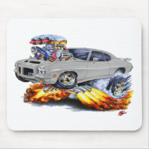 1971-72 GTO Grey Car Mousepads