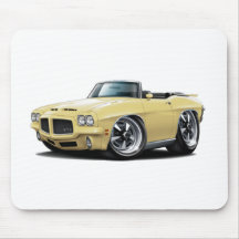1971-72 GTO Tan Convertible Mousepads