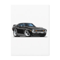 1971-74 Javelin Black Car Post Cards
