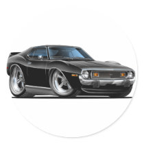 1971-74 Javelin Black Car Stickers