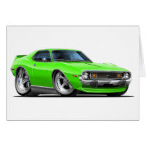 1971-74 Javelin Lime Car Cards