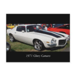 1971 Chevy Camaro Post Card