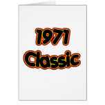 1971 Classic Greeting Card