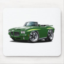 1971 GTO Judge Green Convertible Mouse Pad