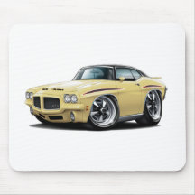 1971 GTO Judge Tan-Black Top Mousepad