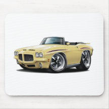 1971 GTO Judge Tan Convertible Mousepads