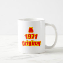 1971 Original Red Mug