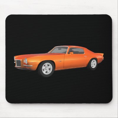 1972 Camaro: Muscle Car: Orange Finish: by spiritswitchboard