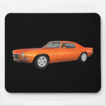 1972 Camaro: Muscle Car: Orange Finish: mousepads