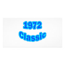 1972 Classic Blue Picture Card