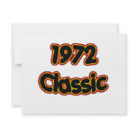1972 Classic Custom Invites