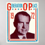 1972 Nixon Presidential Campaign Posters
