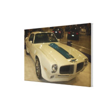 1972 Pontiac Trans Am Hardtop Stretched Canvas Print