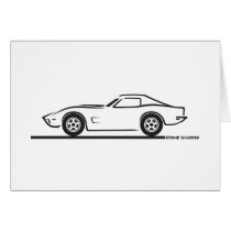1973 Corvette Cards