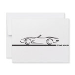 1973 Corvette Convertible BLK invitations