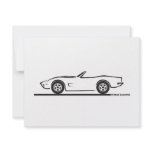 1973 Corvette Convertible invitations