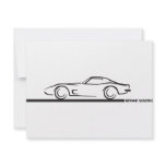1973 Corvette Hardtop BLK invitations