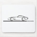 1973 Corvette Hardtop BLK mousepads