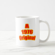 1976 Original Red Coffee Mugs