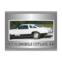 1977 Olds 442 postcards