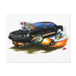1979-81 Camaro Z28 Black-Gold Car Post Cards