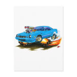 1979-81 Camaro Z28 Lt Blue Car Post Cards