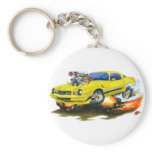 1979-81 Camaro Z28 Yellow-Black Car Keychain