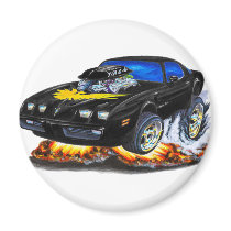 1979-81 Trans Am Black Car Magnet