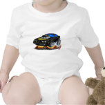 1979-81 Trans Am Black-Gold Car Bodysuit
