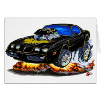 1979-81 Trans Am Black-Gold Car Cards