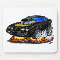 1979-81 Trans Am Black-Gold Car Mousepad