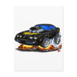 1979-81 Trans Am Black-Gold Car Postcards