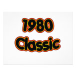 1980 Classic Personalized Invitation