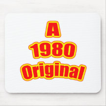 1980 Original Red Mouse Mats