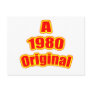 1980 Original Red Postcards