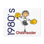 1980’s Cheerleader Stick Figure Post Card