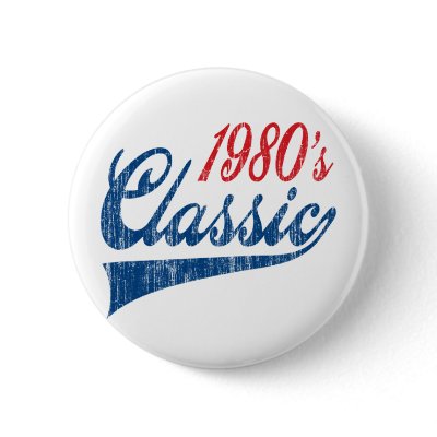 1980's Classic Birthday Pins by BirthdayObsessions