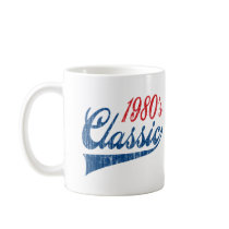 1980's Classic Birthday Mug