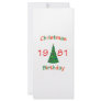 1981 Christmas Birthday Custom Rack Card
