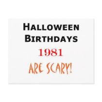 1981 halloween birthday