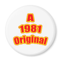 1981 Original Red Magnets