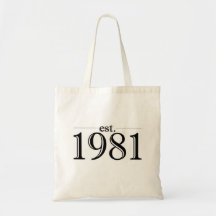 1981 TOTE BAG