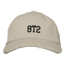 1982, or 8T2, Cap Embroidered Hats