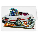 1983-88 Monte Carlo White Car Card