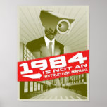 1984 is not an instruction manual print