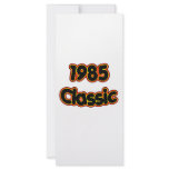 1985 Classic Full Color Rack Card
