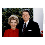1985 Ronald and Nancy Reagan Greeting Card